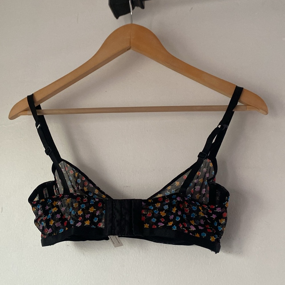 Free People 34D Capri Demo Wired Floral Bra - Picture 5 of 13